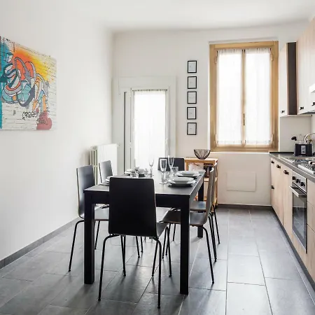Comfortable Family Group Apartment Via Paruta Mailand Exterior foto